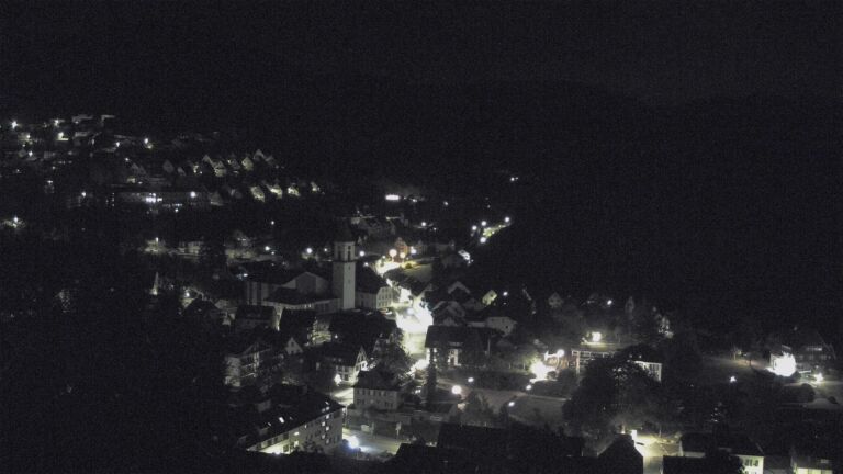 Dieses Bild zeigt eine Webcam-Aufnahme von Ottenhöfen, aufgenommen am Montag, den 21.09.2026 um 01:30 Uhr