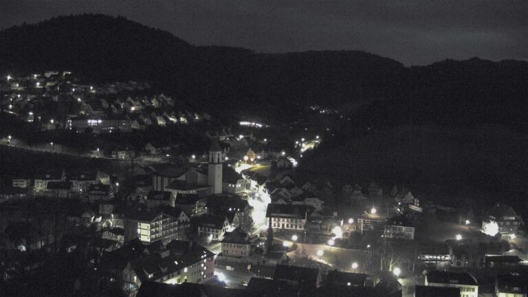 Dieses Bild zeigt eine Webcam-Aufnahme von Ottenhöfen, aufgenommen am Montag, den 02.02.2026 um 04:30 Uhr