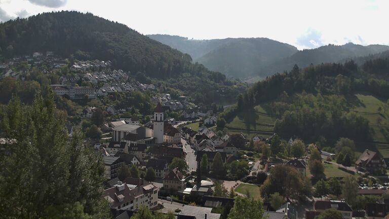 Dieses Bild zeigt eine Webcam-Aufnahme von Ottenhöfen, aufgenommen am Samstag, den 03.10.2026 um 12:30 Uhr