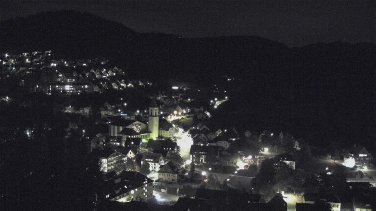 Dieses Bild zeigt eine Webcam-Aufnahme von Ottenhöfen, aufgenommen am Donnerstag, den 17.09.2026 um 22:00 Uhr