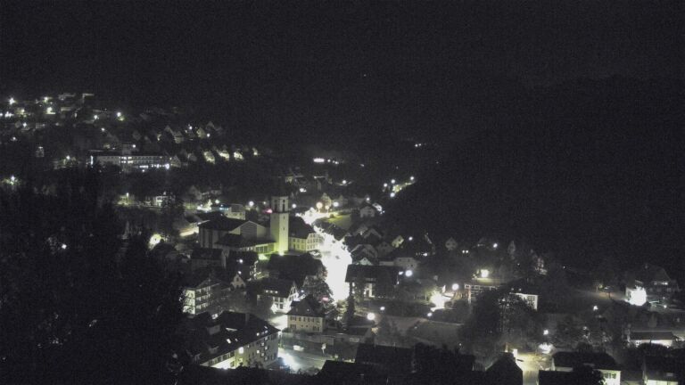 Dieses Bild zeigt eine Webcam-Aufnahme von Ottenhöfen, aufgenommen am Samstag, den 17.10.2026 um 06:30 Uhr