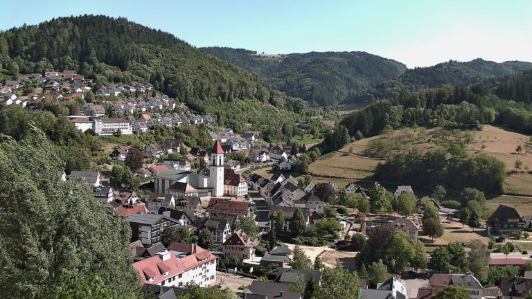 Dieses Bild zeigt eine Webcam-Aufnahme von Ottenhöfen, aufgenommen am Mittwoch, den 12.08.2026 um 16:30 Uhr