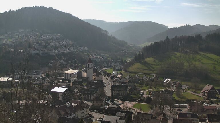 Dieses Bild zeigt eine Webcam-Aufnahme von Ottenhöfen, aufgenommen am Donnerstag, den 19.03.2026 um 10:20 Uhr