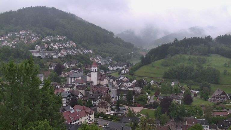 Dieses Bild zeigt eine Webcam-Aufnahme von Ottenhöfen, aufgenommen am Donnerstag, den 07.05.2026 um 06:40 Uhr