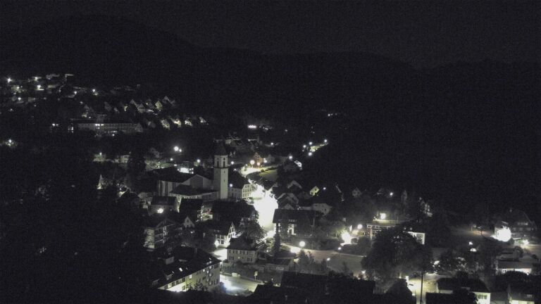 Dieses Bild zeigt eine Webcam-Aufnahme von Ottenhöfen, aufgenommen am Freitag, den 10.07.2026 um 01:30 Uhr