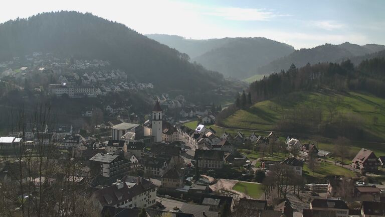 Dieses Bild zeigt eine Webcam-Aufnahme von Ottenhöfen, aufgenommen am Donnerstag, den 19.03.2026 um 09:40 Uhr