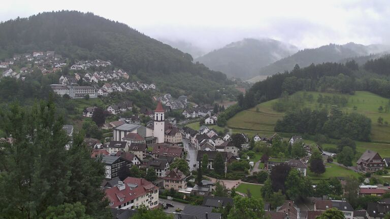 Dieses Bild zeigt eine Webcam-Aufnahme von Ottenhöfen, aufgenommen am Dienstag, den 09.06.2026 um 07:20 Uhr