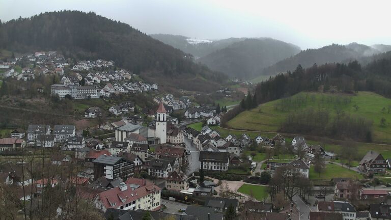 Dieses Bild zeigt eine Webcam-Aufnahme von Ottenhöfen, aufgenommen am Montag, den 30.03.2026 um 14:50 Uhr