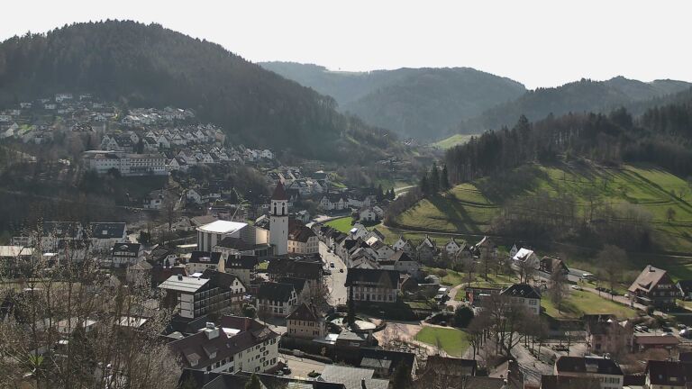 Dieses Bild zeigt eine Webcam-Aufnahme von Ottenhöfen, aufgenommen am Donnerstag, den 05.03.2026 um 10:50 Uhr