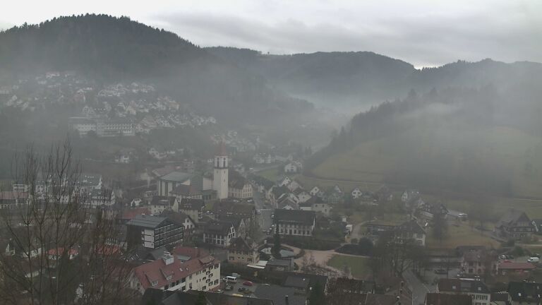 Dieses Bild zeigt eine Webcam-Aufnahme von Ottenhöfen, aufgenommen am Freitag, den 06.02.2026 um 11:00 Uhr