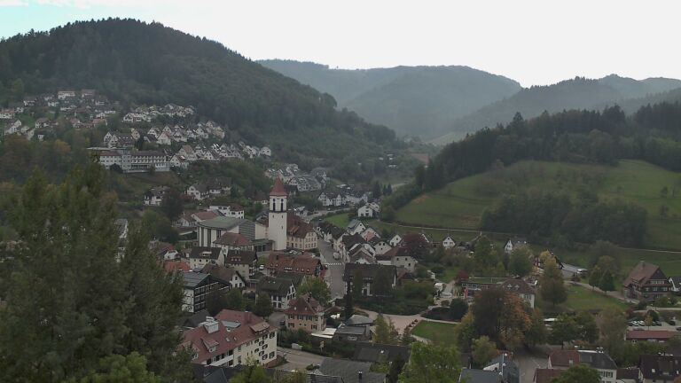 Dieses Bild zeigt eine Webcam-Aufnahme von Ottenhöfen, aufgenommen am Dienstag, den 20.10.2026 um 12:10 Uhr