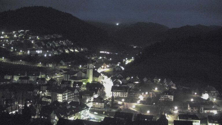 Dieses Bild zeigt eine Webcam-Aufnahme von Ottenhöfen, aufgenommen am Donnerstag, den 12.03.2026 um 06:00 Uhr