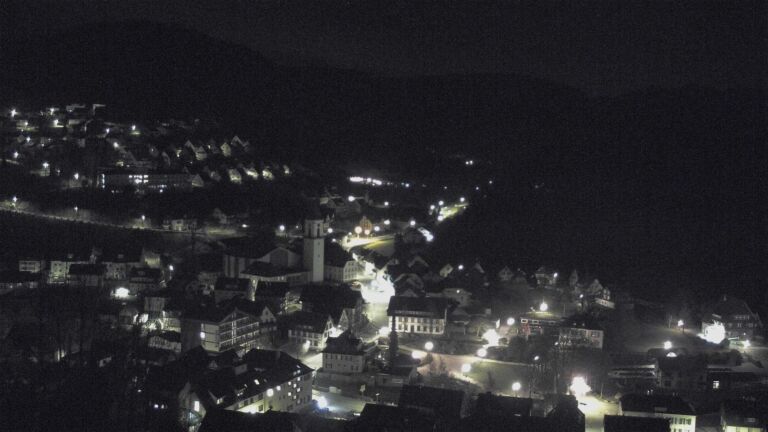 Dieses Bild zeigt eine Webcam-Aufnahme von Ottenhöfen, aufgenommen am Montag, den 16.03.2026 um 03:00 Uhr