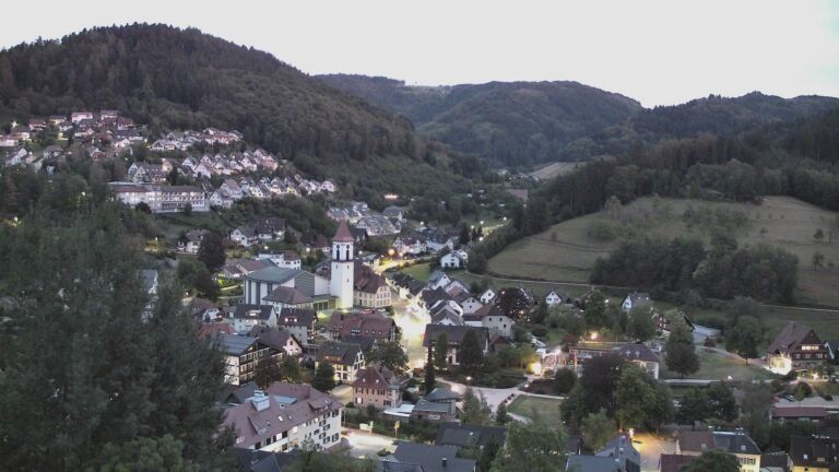Dieses Bild zeigt eine Webcam-Aufnahme von Ottenhöfen, aufgenommen am Donnerstag, den 03.09.2026 um 20:30 Uhr