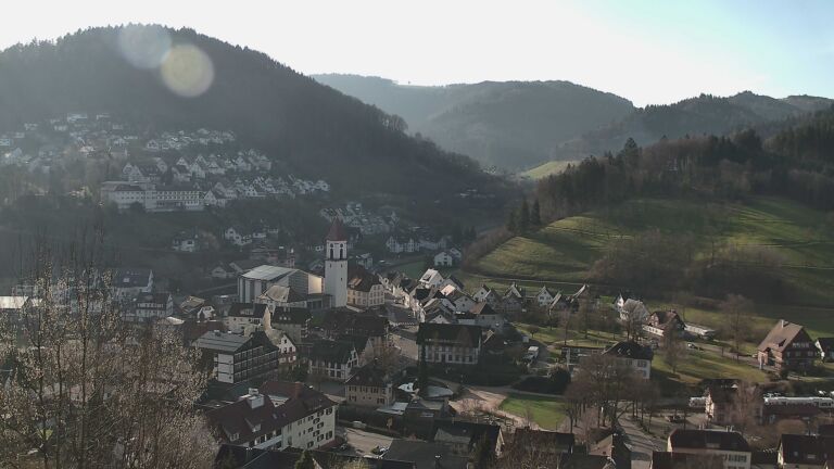 Dieses Bild zeigt eine Webcam-Aufnahme von Ottenhöfen, aufgenommen am Mittwoch, den 04.03.2026 um 09:10 Uhr