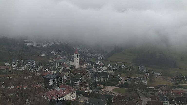 Dieses Bild zeigt eine Webcam-Aufnahme von Ottenhöfen, aufgenommen am Mittwoch, den 04.02.2026 um 15:30 Uhr