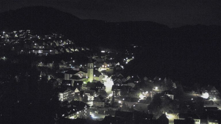 Dieses Bild zeigt eine Webcam-Aufnahme von Ottenhöfen, aufgenommen am Donnerstag, den 17.09.2026 um 22:30 Uhr