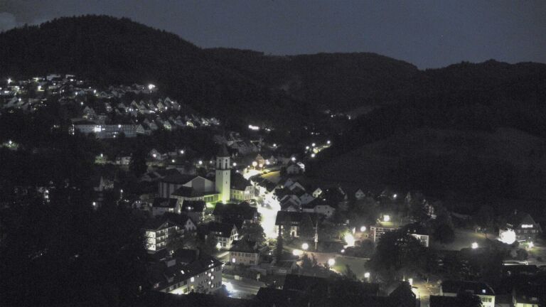 Dieses Bild zeigt eine Webcam-Aufnahme von Ottenhöfen, aufgenommen am Dienstag, den 02.06.2026 um 22:30 Uhr