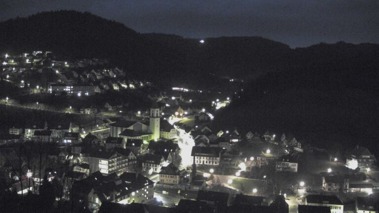 Dieses Bild zeigt eine Webcam-Aufnahme von Ottenhöfen, aufgenommen am Dienstag, den 17.03.2026 um 05:50 Uhr