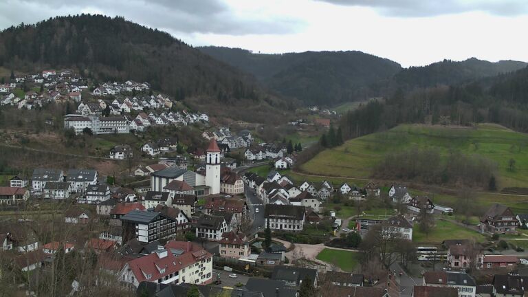 Dieses Bild zeigt eine Webcam-Aufnahme von Ottenhöfen, aufgenommen am Mittwoch, den 11.03.2026 um 15:50 Uhr