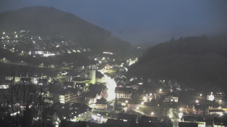 Dieses Bild zeigt eine Webcam-Aufnahme von Ottenhöfen, aufgenommen am Donnerstag, den 29.01.2026 um 07:20 Uhr