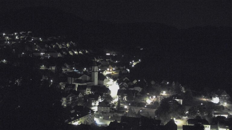 Dieses Bild zeigt eine Webcam-Aufnahme von Ottenhöfen, aufgenommen am Sonntag, den 16.08.2026 um 03:30 Uhr