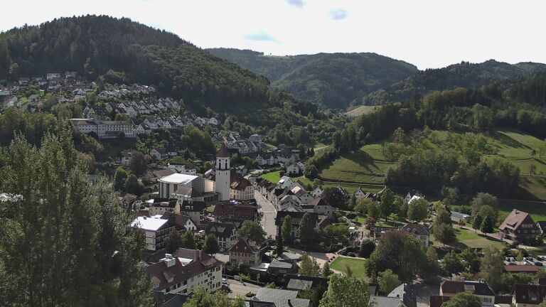 Dieses Bild zeigt eine Webcam-Aufnahme von Ottenhöfen, aufgenommen am Donnerstag, den 17.09.2026 um 11:20 Uhr