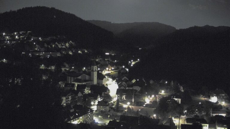 Dieses Bild zeigt eine Webcam-Aufnahme von Ottenhöfen, aufgenommen am Donnerstag, den 02.07.2026 um 02:00 Uhr