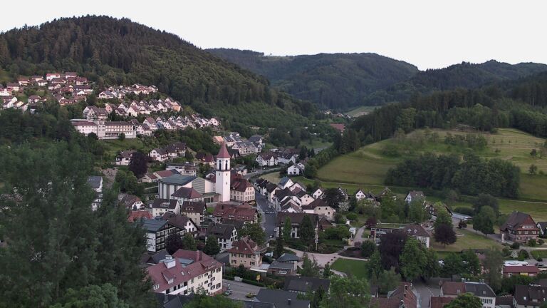 Dieses Bild zeigt eine Webcam-Aufnahme von Ottenhöfen, aufgenommen am Freitag, den 29.05.2026 um 21:00 Uhr