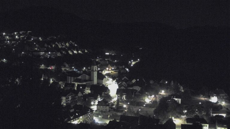 Dieses Bild zeigt eine Webcam-Aufnahme von Ottenhöfen, aufgenommen am Sonntag, den 23.08.2026 um 02:30 Uhr