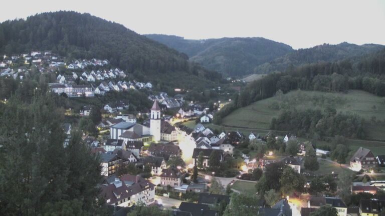 Dieses Bild zeigt eine Webcam-Aufnahme von Ottenhöfen, aufgenommen am Donnerstag, den 17.09.2026 um 06:30 Uhr