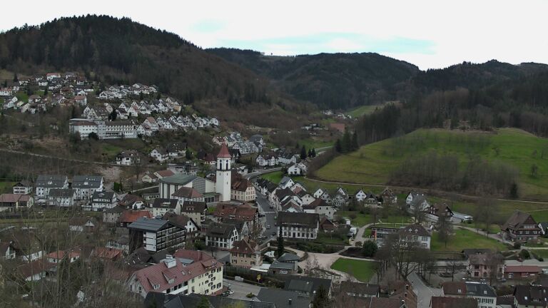 Dieses Bild zeigt eine Webcam-Aufnahme von Ottenhöfen, aufgenommen am Freitag, den 13.03.2026 um 15:20 Uhr