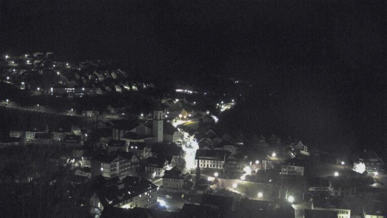 Dieses Bild zeigt eine Webcam-Aufnahme von Ottenhöfen, aufgenommen am Montag, den 16.02.2026 um 02:00 Uhr