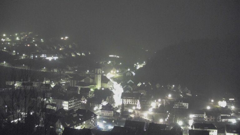 Dieses Bild zeigt eine Webcam-Aufnahme von Ottenhöfen, aufgenommen am Samstag, den 10.01.2026 um 07:00 Uhr