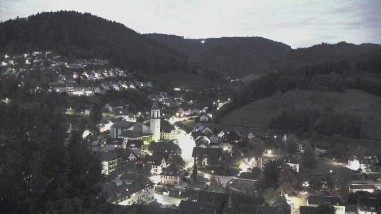 Dieses Bild zeigt eine Webcam-Aufnahme von Ottenhöfen, aufgenommen am Mittwoch, den 30.09.2026 um 06:40 Uhr