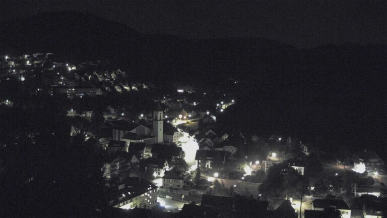 Dieses Bild zeigt eine Webcam-Aufnahme von Ottenhöfen, aufgenommen am Freitag, den 17.07.2026 um 03:00 Uhr