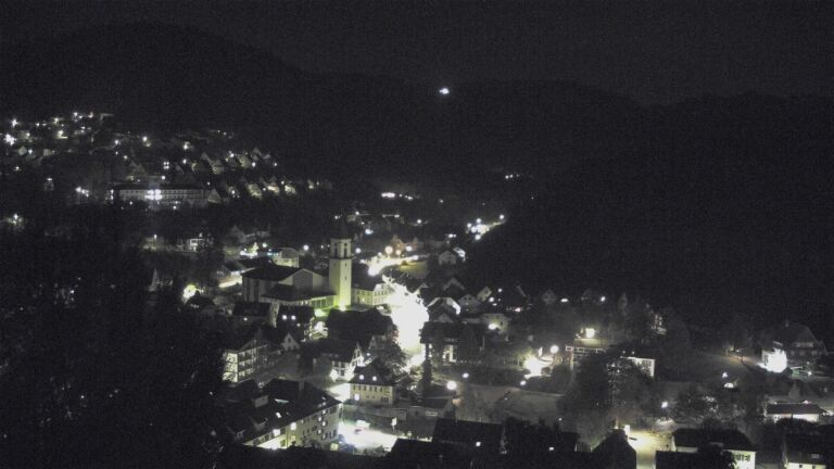 Dieses Bild zeigt eine Webcam-Aufnahme von Ottenhöfen, aufgenommen am Dienstag, den 20.10.2026 um 06:20 Uhr