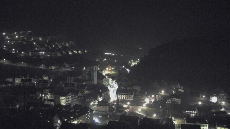 Dieses Bild zeigt eine Webcam-Aufnahme von Ottenhöfen, aufgenommen am Dienstag, den 24.02.2026 um 04:00 Uhr