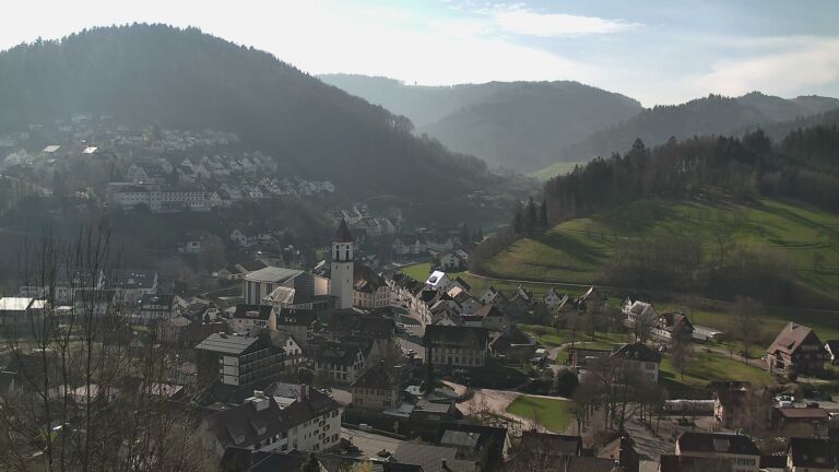 Dieses Bild zeigt eine Webcam-Aufnahme von Ottenhöfen, aufgenommen am Donnerstag, den 19.03.2026 um 09:30 Uhr