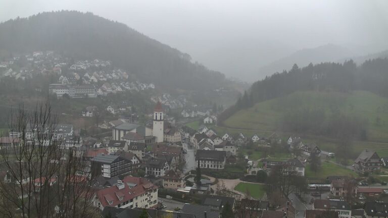 Dieses Bild zeigt eine Webcam-Aufnahme von Ottenhöfen, aufgenommen am Mittwoch, den 25.03.2026 um 11:30 Uhr