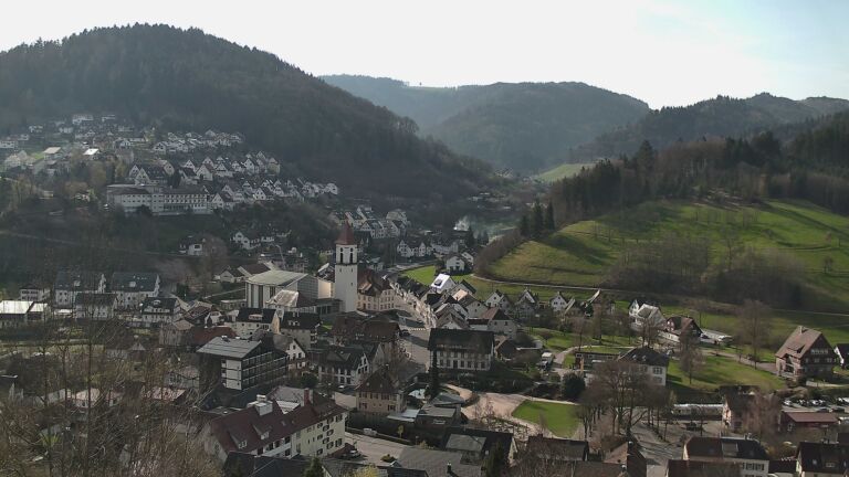 Dieses Bild zeigt eine Webcam-Aufnahme von Ottenhöfen, aufgenommen am Dienstag, den 24.03.2026 um 09:30 Uhr