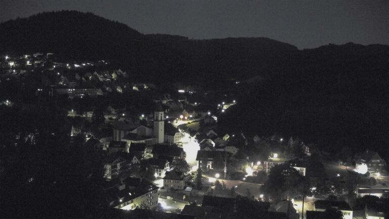 Dieses Bild zeigt eine Webcam-Aufnahme von Ottenhöfen, aufgenommen am Samstag, den 04.07.2026 um 03:30 Uhr