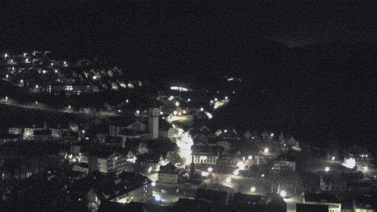 Dieses Bild zeigt eine Webcam-Aufnahme von Ottenhöfen, aufgenommen am Mittwoch, den 24.12.2025 um 02:30 Uhr