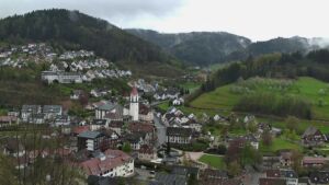 Dieses Bild zeigt eine Webcam-Aufnahme von Ottenhöfen, aufgenommen am Sonntag, den 12.04.2026 um 09:20 Uhr