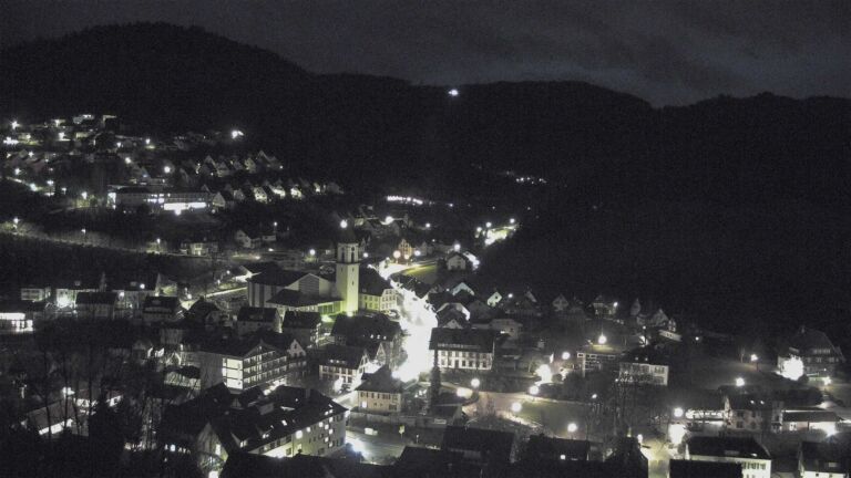 Dieses Bild zeigt eine Webcam-Aufnahme von Ottenhöfen, aufgenommen am Donnerstag, den 19.02.2026 um 06:30 Uhr
