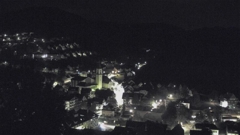 Dieses Bild zeigt eine Webcam-Aufnahme von Ottenhöfen, aufgenommen am Sonntag, den 11.10.2026 um 05:50 Uhr