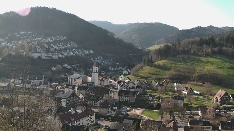 Dieses Bild zeigt eine Webcam-Aufnahme von Ottenhöfen, aufgenommen am Freitag, den 20.03.2026 um 08:40 Uhr