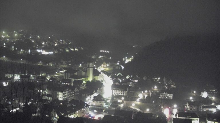 Dieses Bild zeigt eine Webcam-Aufnahme von Ottenhöfen, aufgenommen am Donnerstag, den 29.01.2026 um 06:40 Uhr