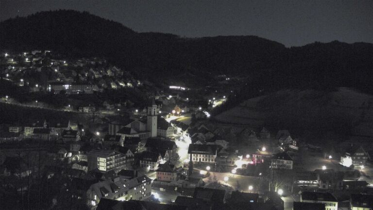 Dieses Bild zeigt eine Webcam-Aufnahme von Ottenhöfen, aufgenommen am Mittwoch, den 04.02.2026 um 04:30 Uhr