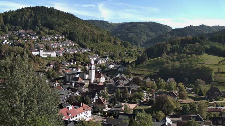 Dieses Bild zeigt eine Webcam-Aufnahme von Ottenhöfen, aufgenommen am Mittwoch, den 23.09.2026 um 16:40 Uhr